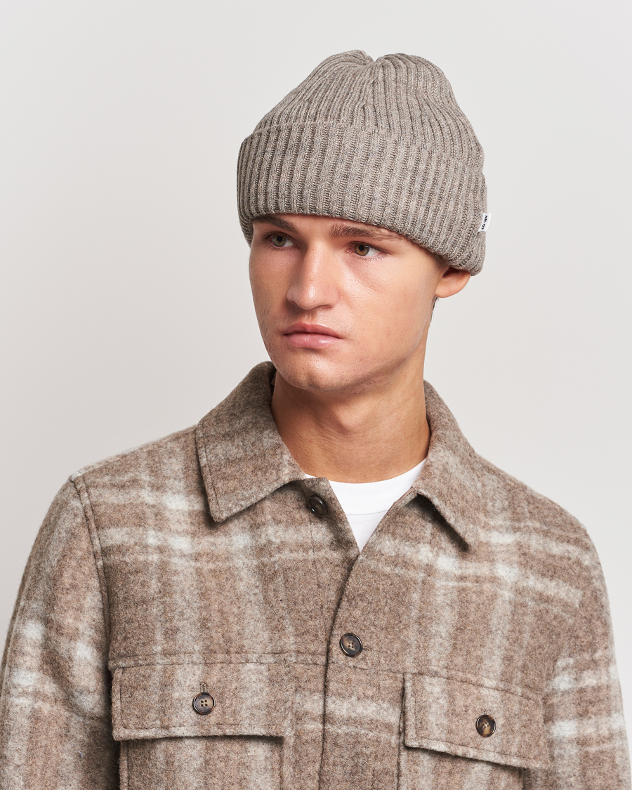 Men | Sale accessories | NN07 | Ribbed Hat Khaki