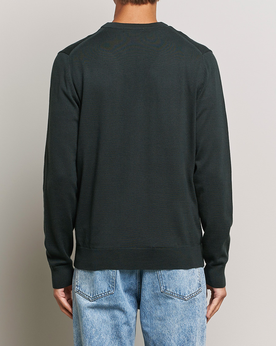 Men | Sweaters & Knitwear | Fred Perry | Knitted Cardigan Night Green