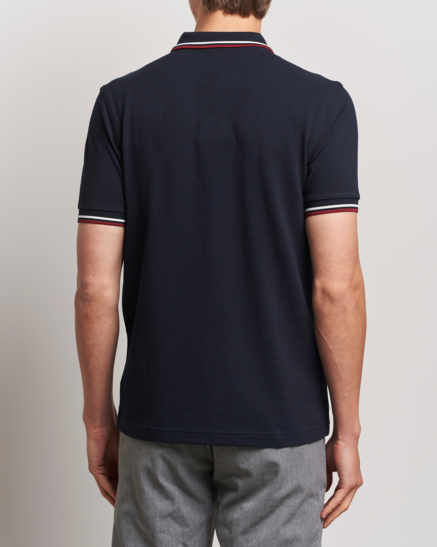 Men | Polo Shirts | Fred Perry | Twin Tipped Polo Shirt Navy