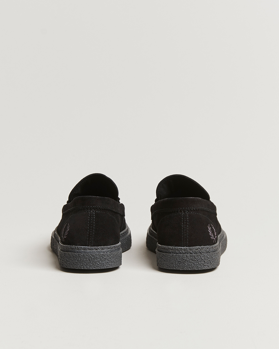 Men | Fred Perry Dawson Suede Loafer Black | Fred Perry | Dawson Suede Loafer Black