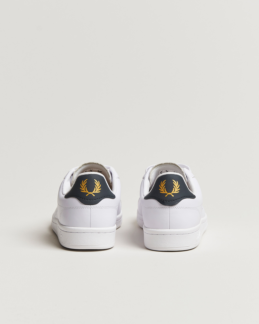 Men | Sneakers | Fred Perry | B721 Leather Sneakers White/Navy