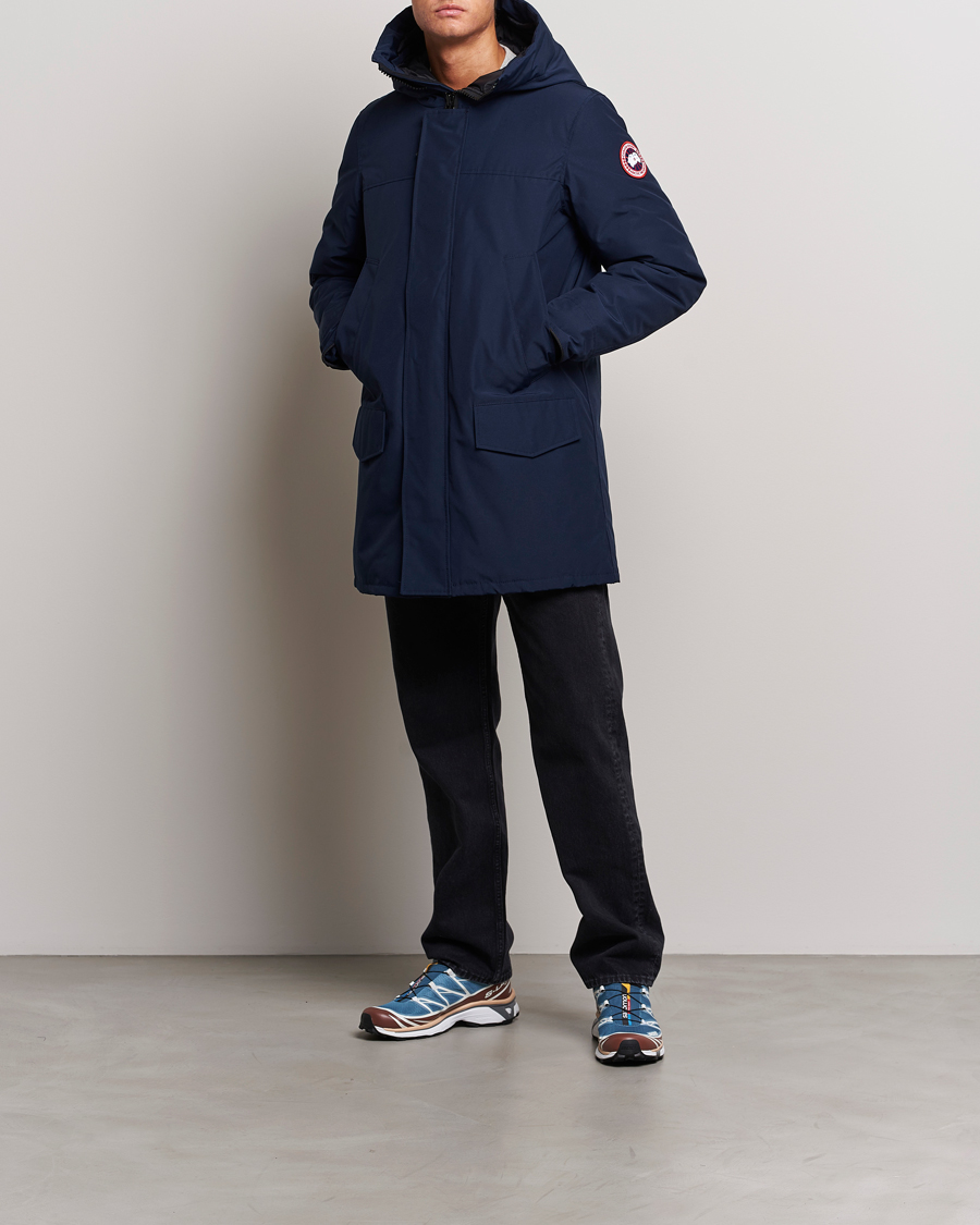 Men | Coats & Jackets | Canada Goose | Langford Parka Atlantic Navy