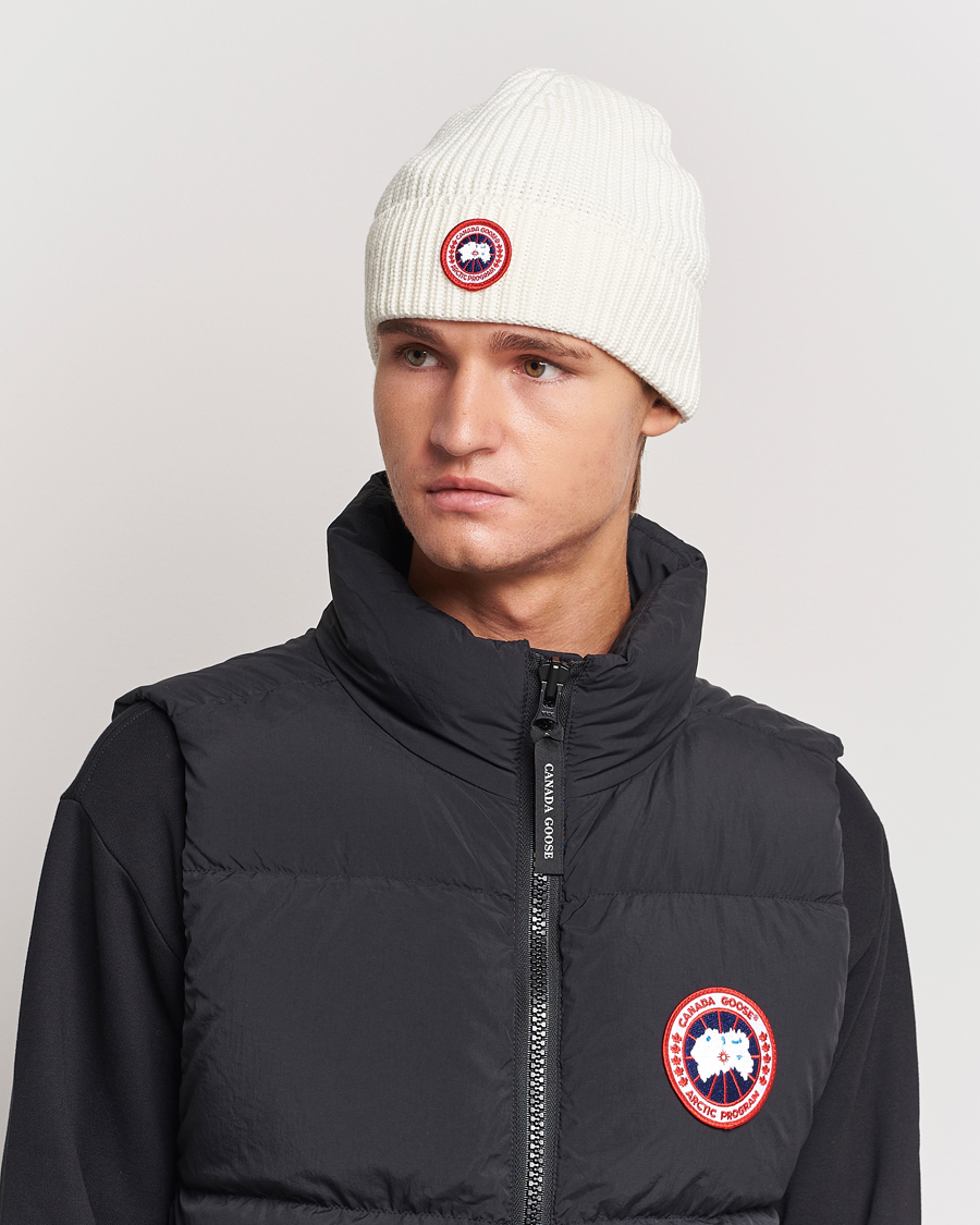Men | Canada Goose Arctic Disc Rib Toque Cottongrass | Canada Goose | Arctic Disc Rib Toque Cottongrass