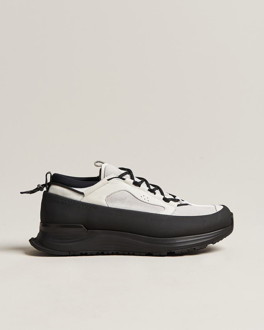 Men | Canada Goose Glacier Trail Sneaker White/Black | Canada Goose | Glacier Trail Sneaker White/Black