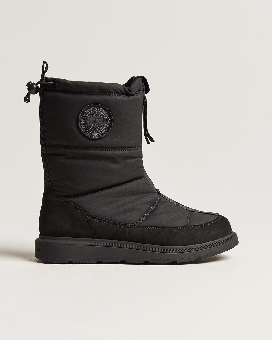 Men | Canada Goose Crofton Fold Down Puffer Boot Black | Canada Goose | Crofton Fold Down Puffer Boot Black