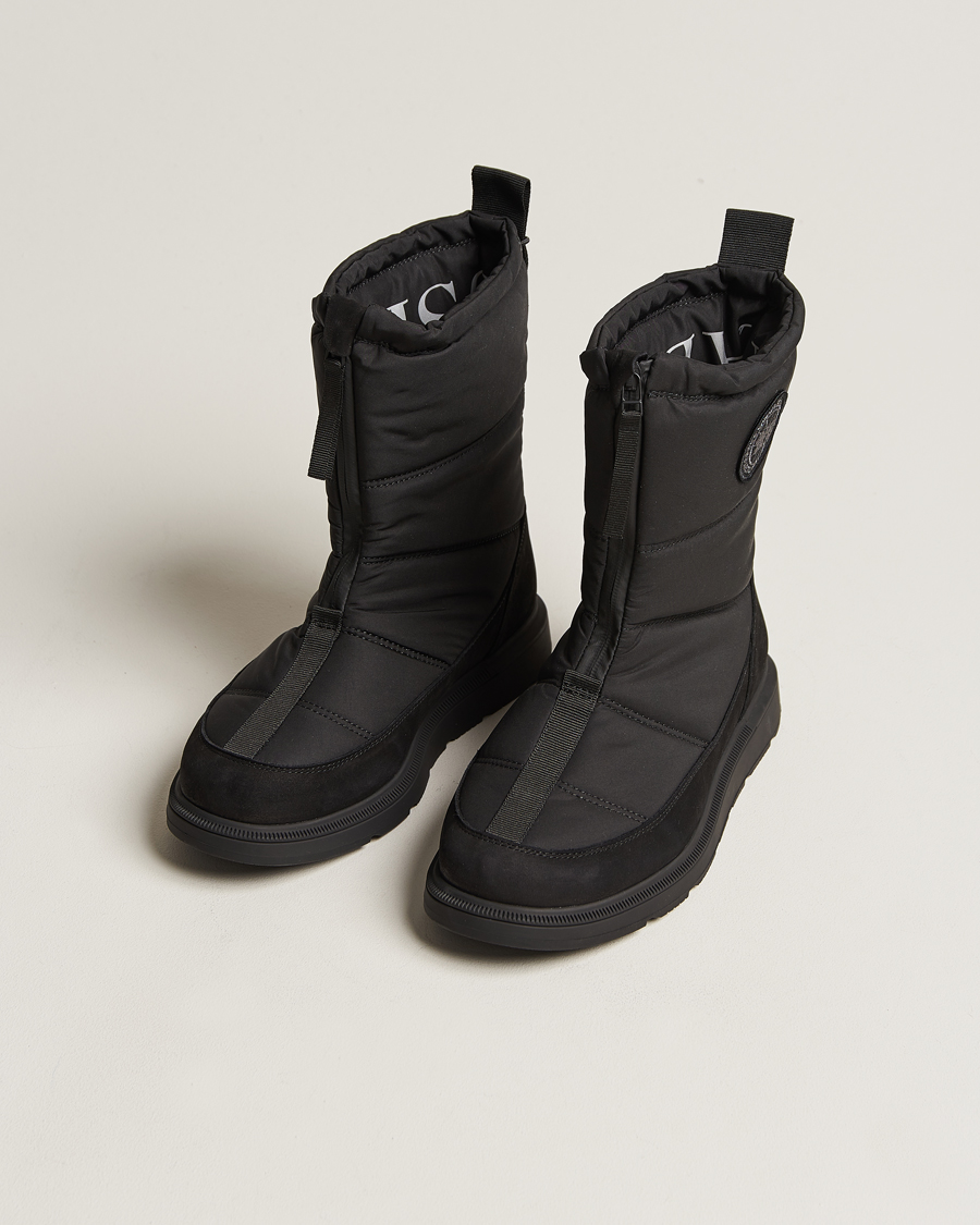 Men | Boots | Canada Goose | Crofton Fold Down Puffer Boot Black