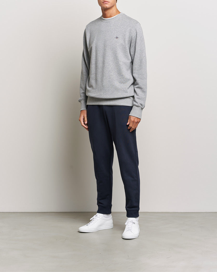 Men | Trousers | Gant | Original Sweatpant Evening Blue