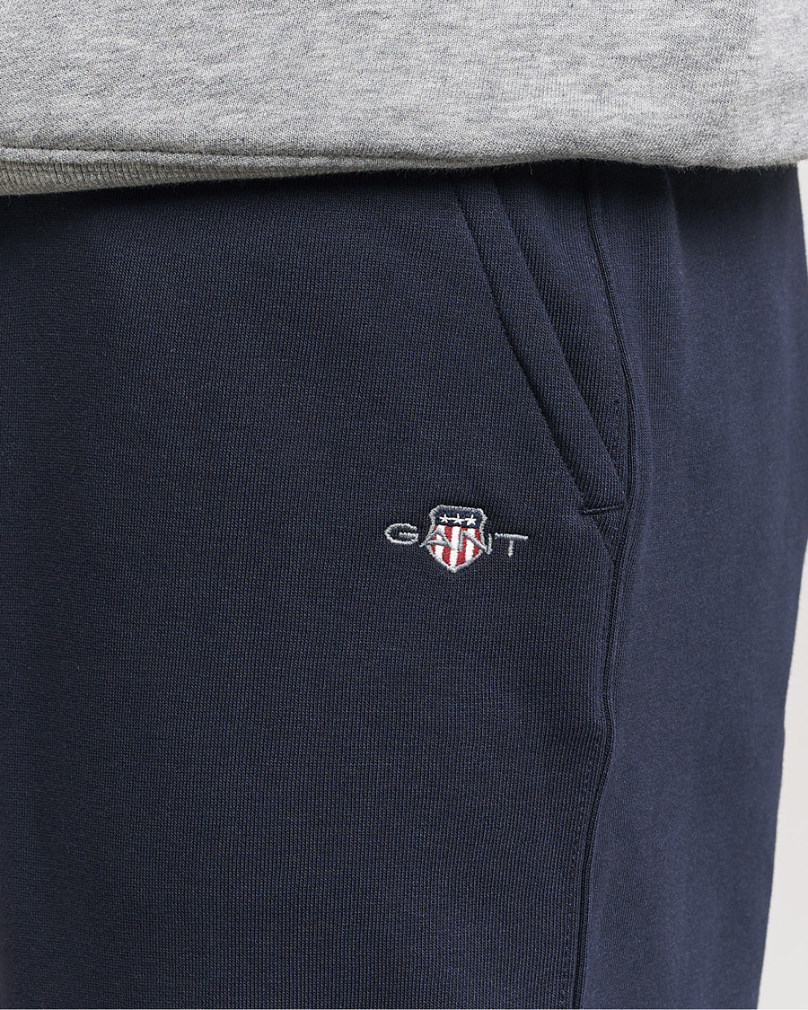 Men | Trousers | Gant | Original Sweatpant Evening Blue