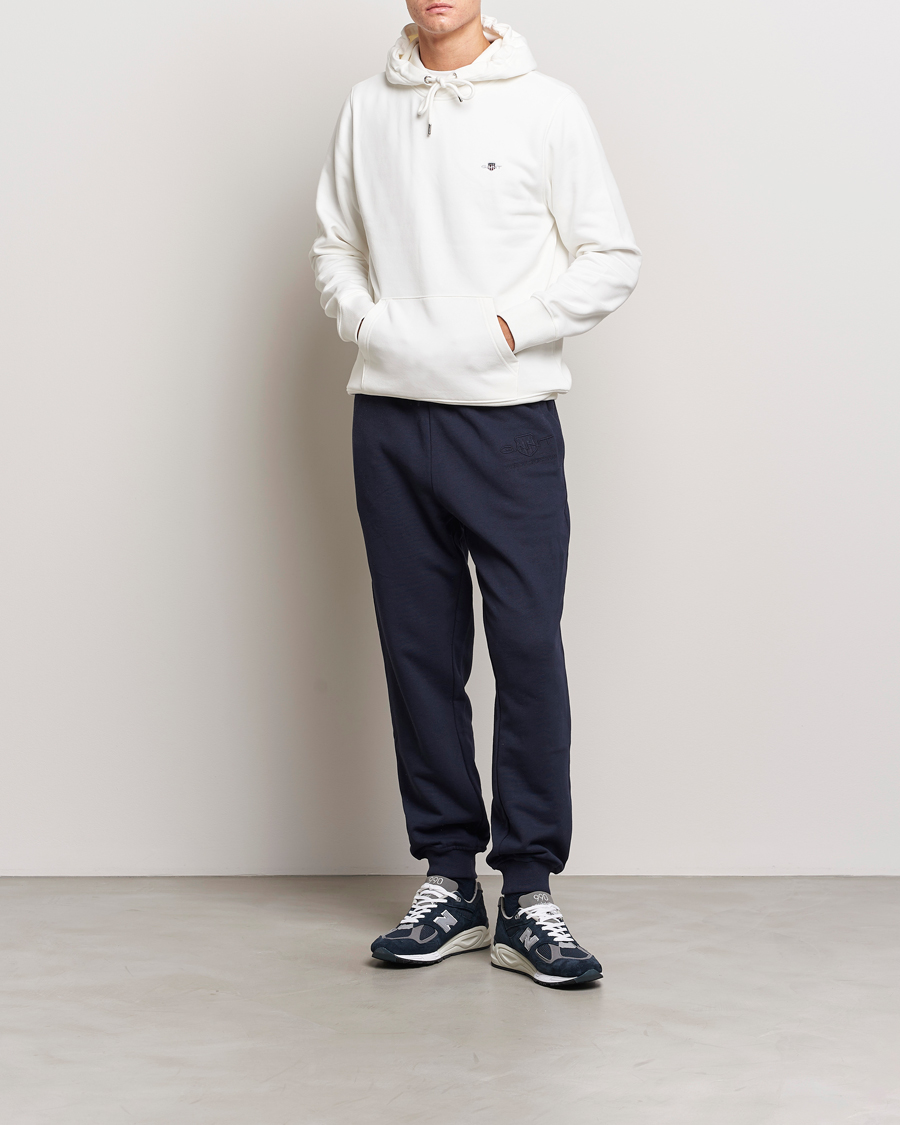 Men | Trousers | GANT | Archive Shield Sweatpants Evening Blue