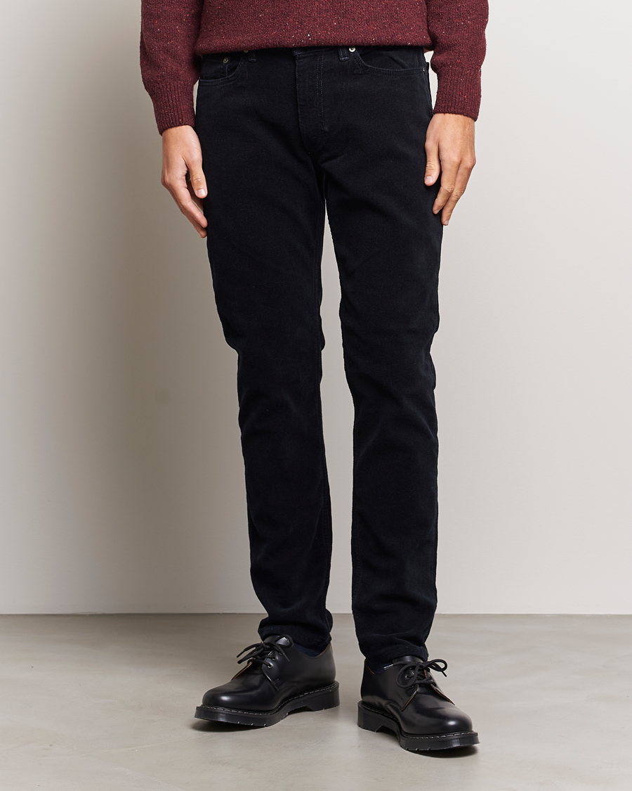 Men | Corduroy Trousers | GANT | Cord 5-Pocket Jeans Evening Blue