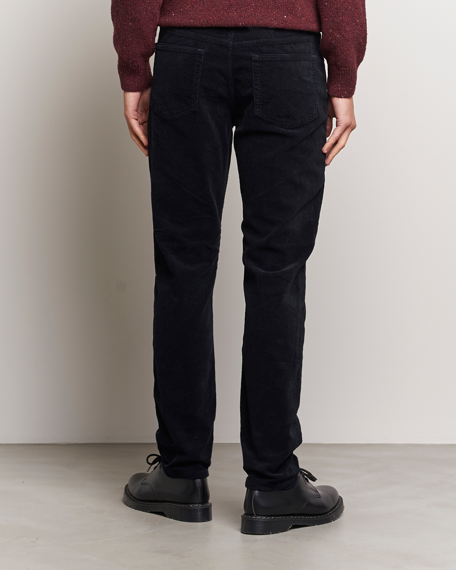 Men | Trousers | GANT | Cord 5-Pocket Jeans Evening Blue