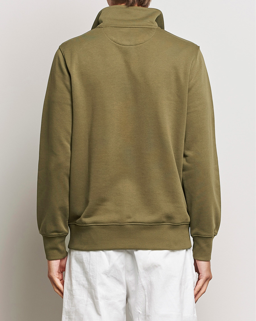 Men | Sweaters & Knitwear | GANT | Original Half Zip Sweater Juniper Green