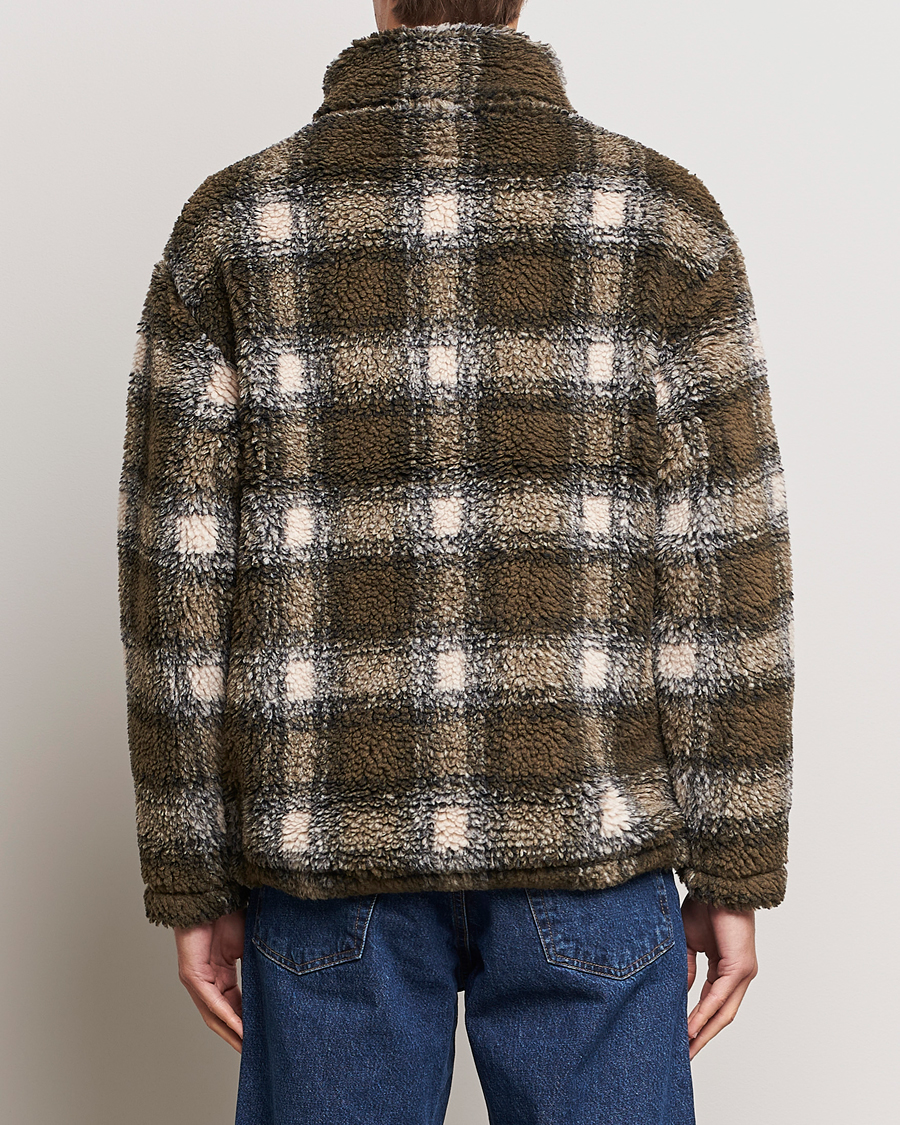 Men | Sweaters & Knitwear | GANT | Checked Shepra Fleece Full Zip Multi