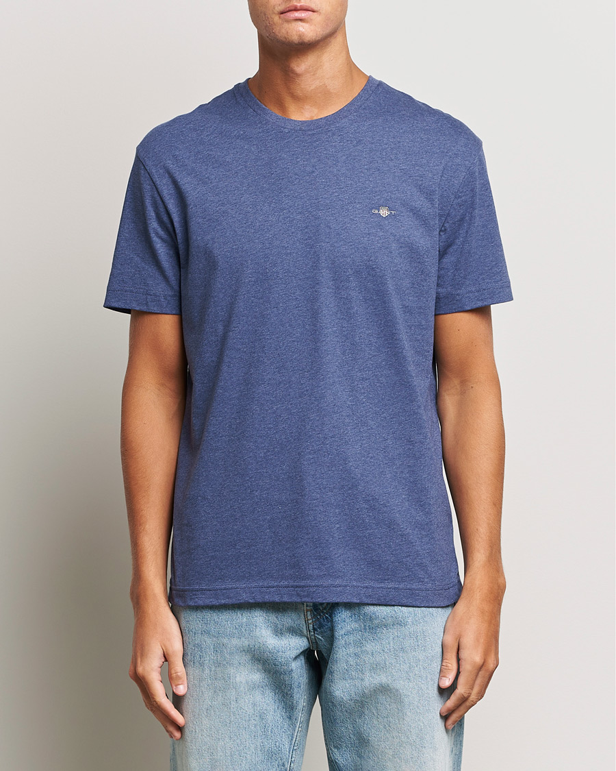 Men |  | GANT | The Original T-shirt Blue Melange