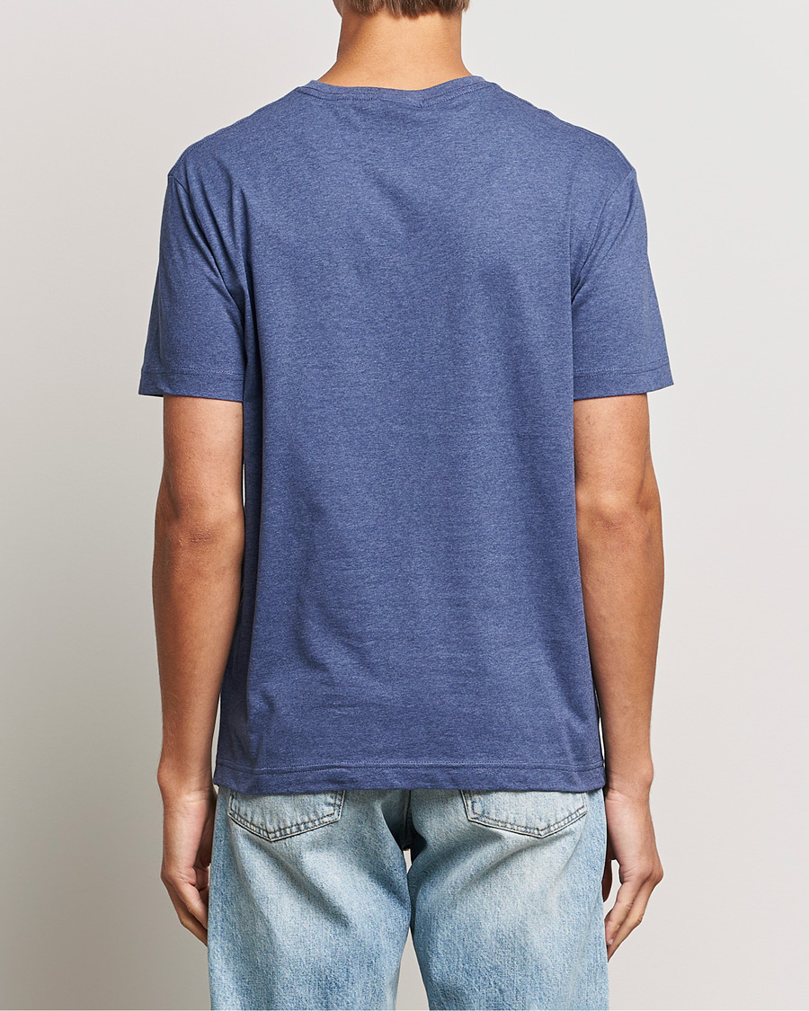 Men | T-Shirts | GANT | The Original T-Shirt Dark Jeansblue Melange