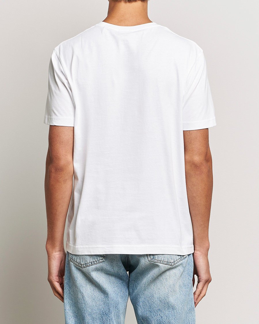 Men | T-Shirts | GANT | Archive Shield Small Logo T-Shirt White