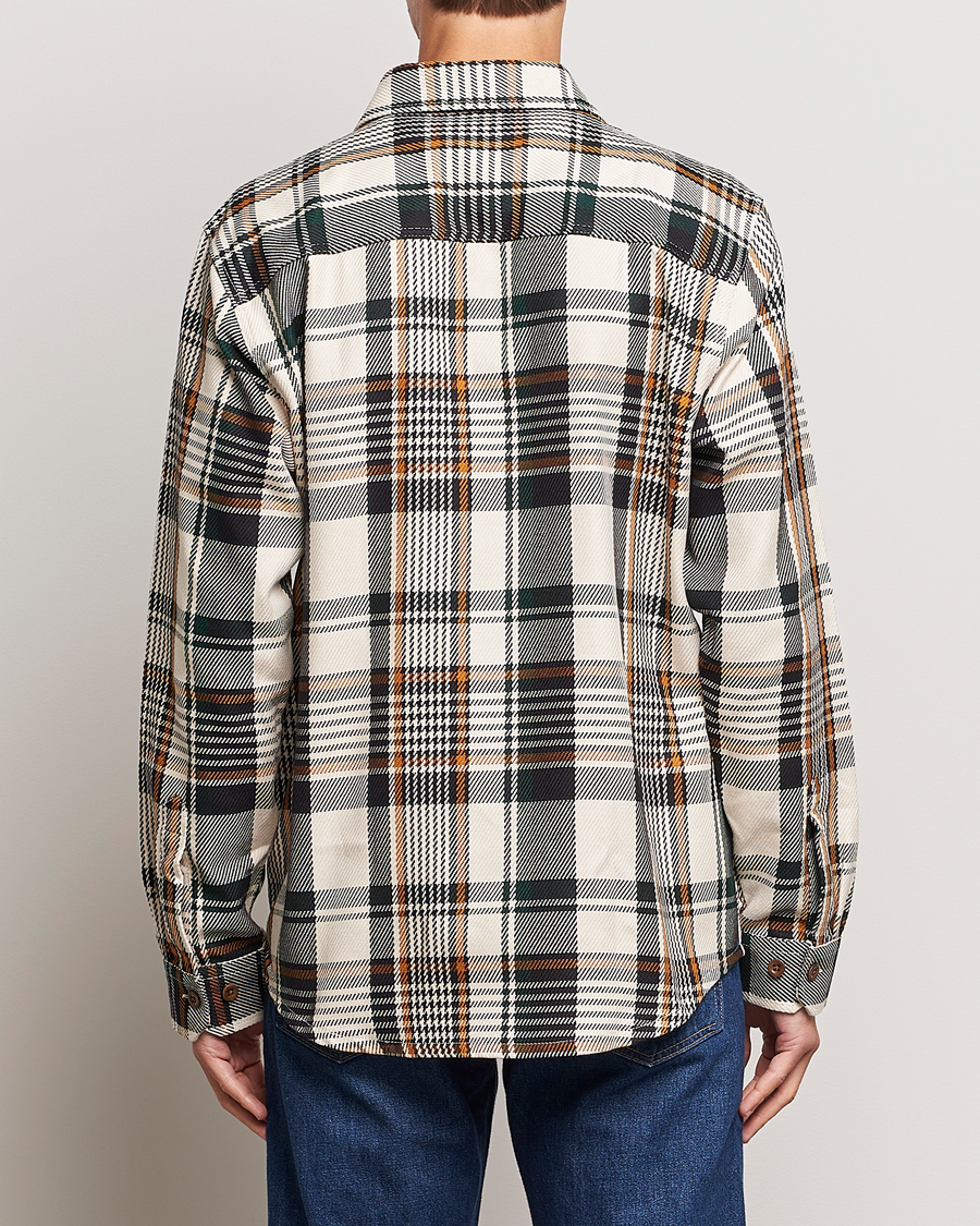 Men | Shirts | GANT | Heavy Twill Checked Overshirt Putty Multi