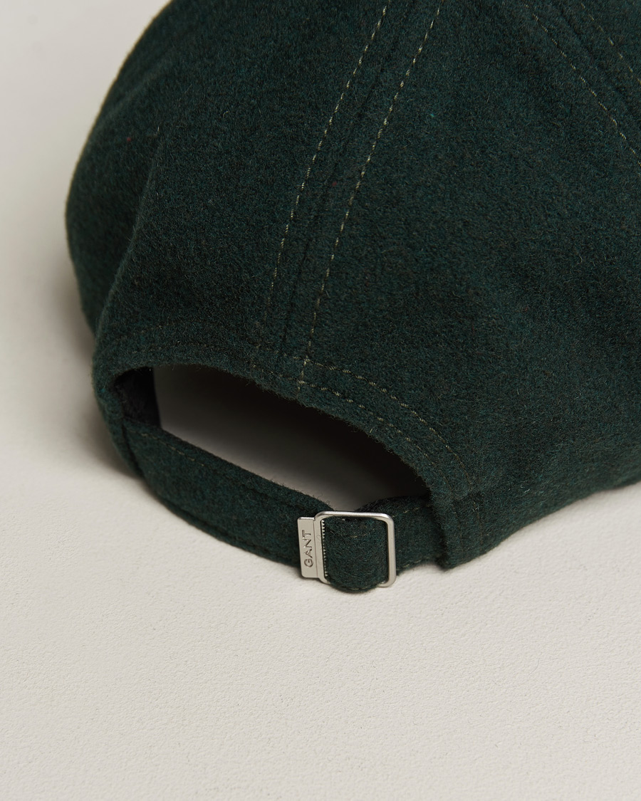 USA製 GANT ブラックウォッチ キャップ GANT Badge Wool Cap Tartan Green at CareOfCarl.com