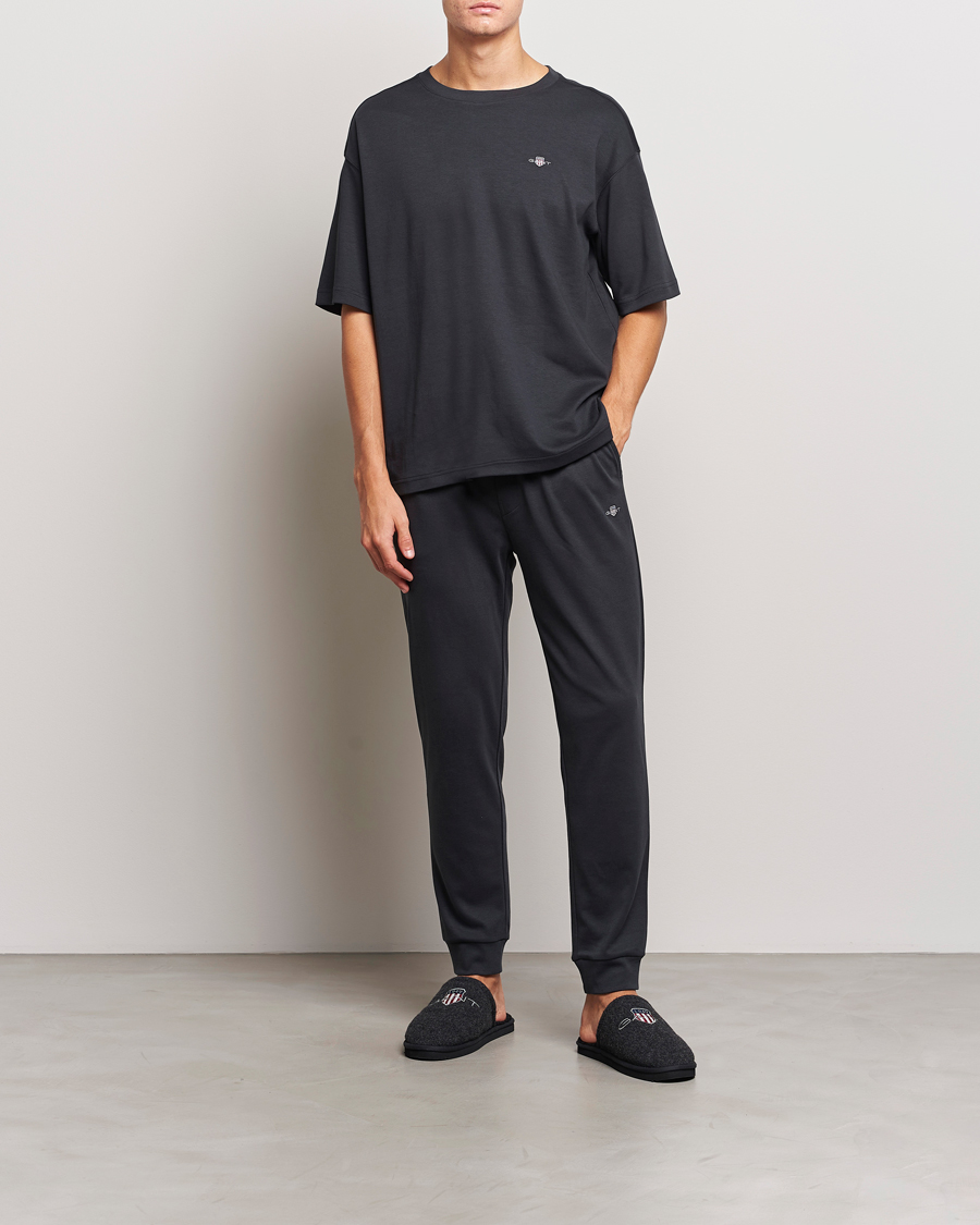 Men | Pyjamas & Robes | GANT | Premium Loungewear Set Black