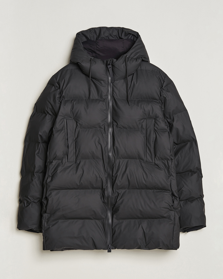 Men | Coats & Jackets | RAINS | Alta Puffer Parka Black