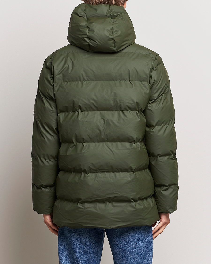 Men | Coats & Jackets | RAINS | Alta Puffer Parka Green