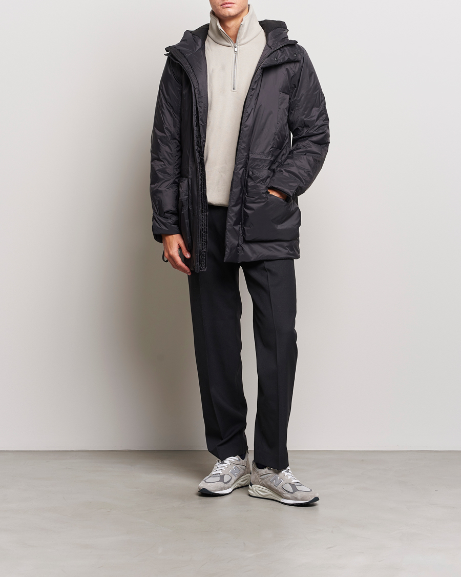 Men | Coats & Jackets | RAINS | Vardo Parka Black