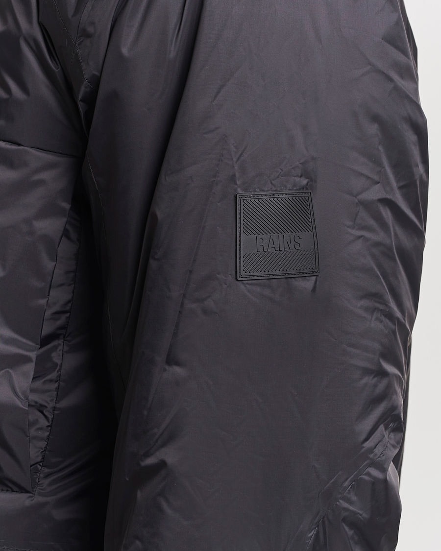 Men | Coats & Jackets | RAINS | Vardo Parka Black