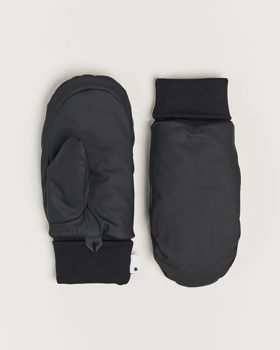 Men | RAINS Alta Puffer Mittens Black | RAINS | Alta Puffer Mittens Black