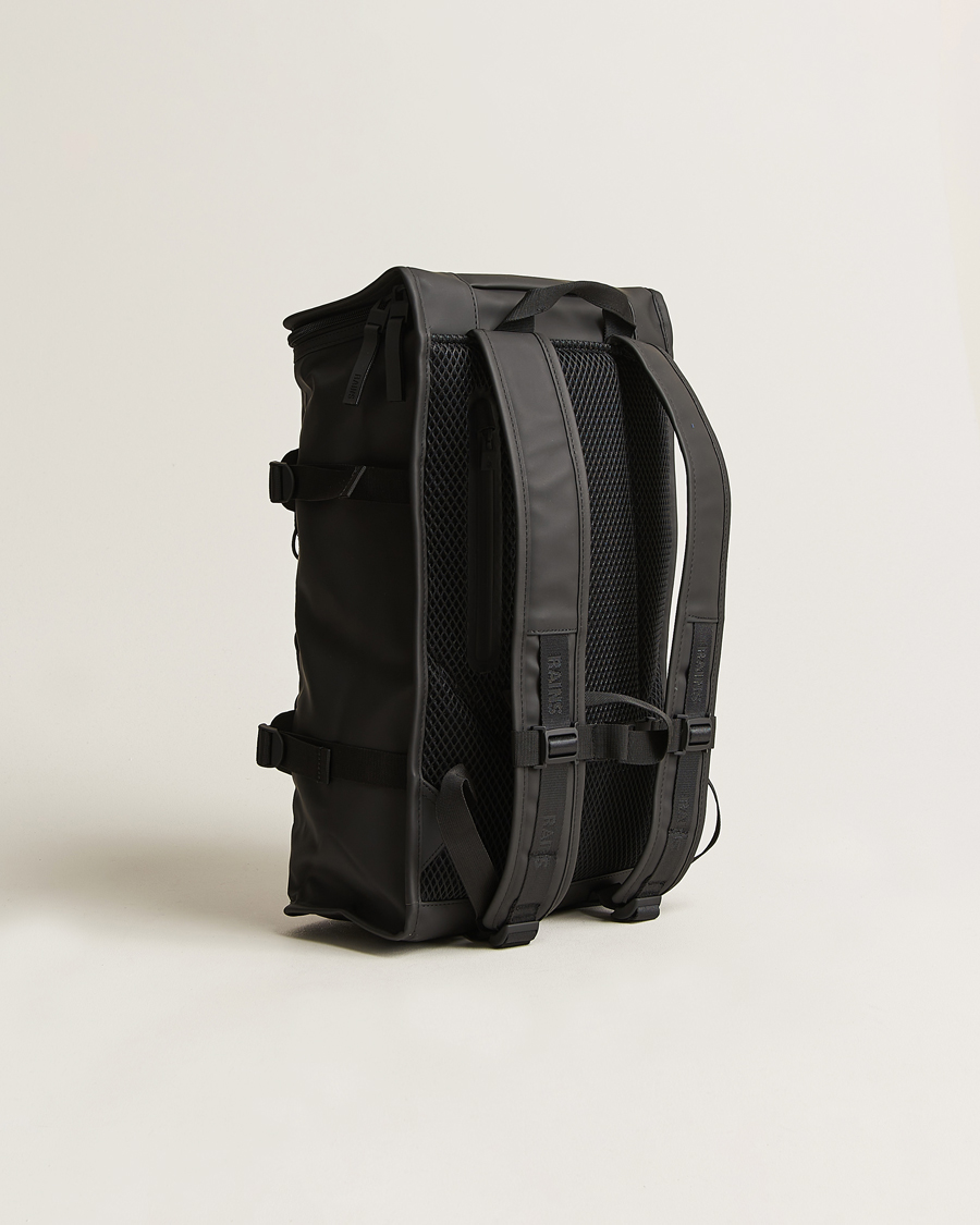 Men | Bags | RAINS | Trail Mountaineer Backpack Black