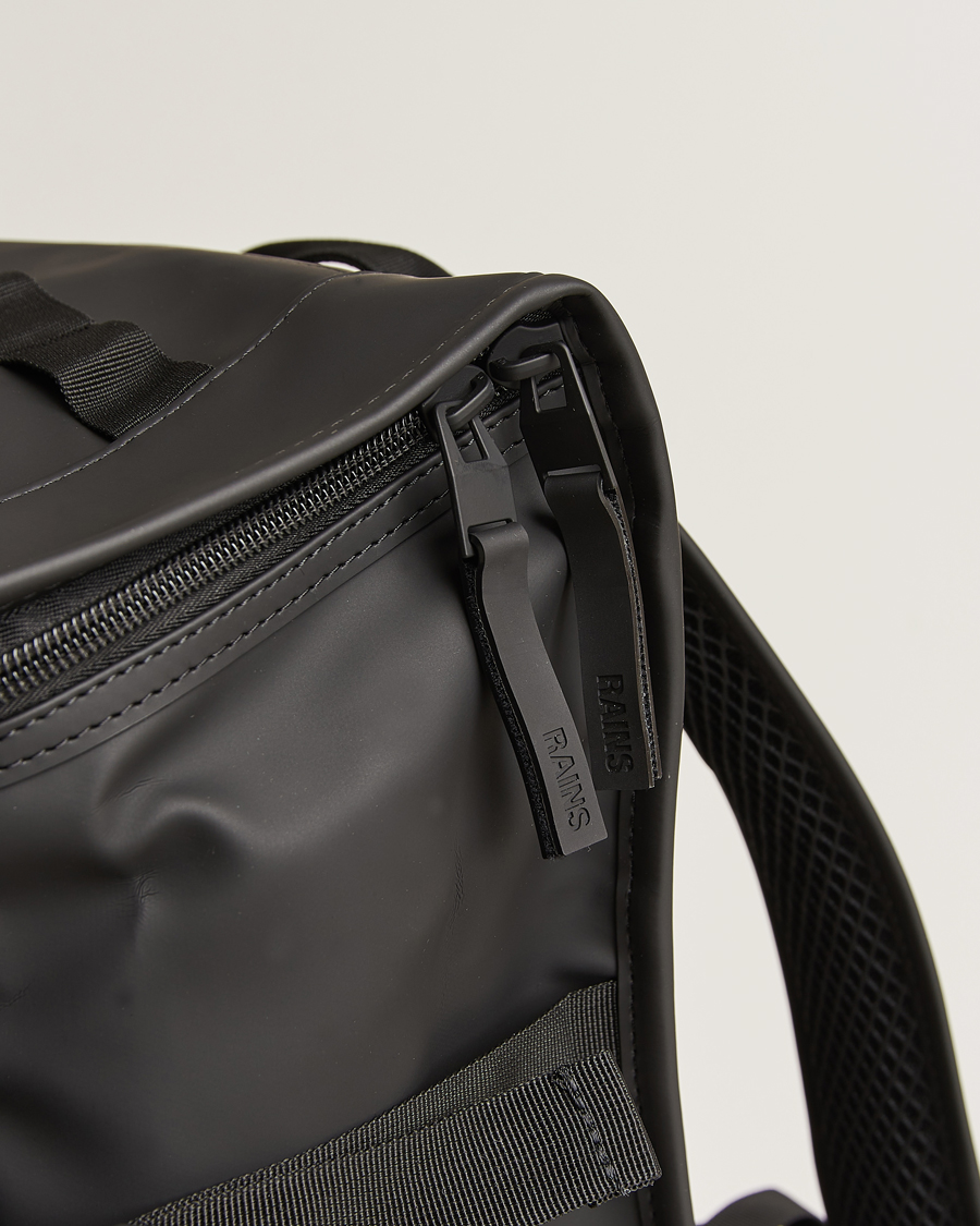 Men | RAINS Trail Mountaineer Backpack Black | RAINS | Trail Mountaineer Backpack Black