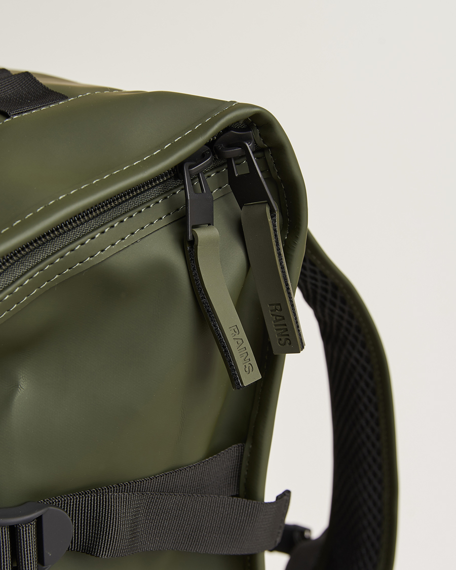 Men | RAINS Trail Mountineer Backpack Green | RAINS | Trail Mountineer Backpack Green