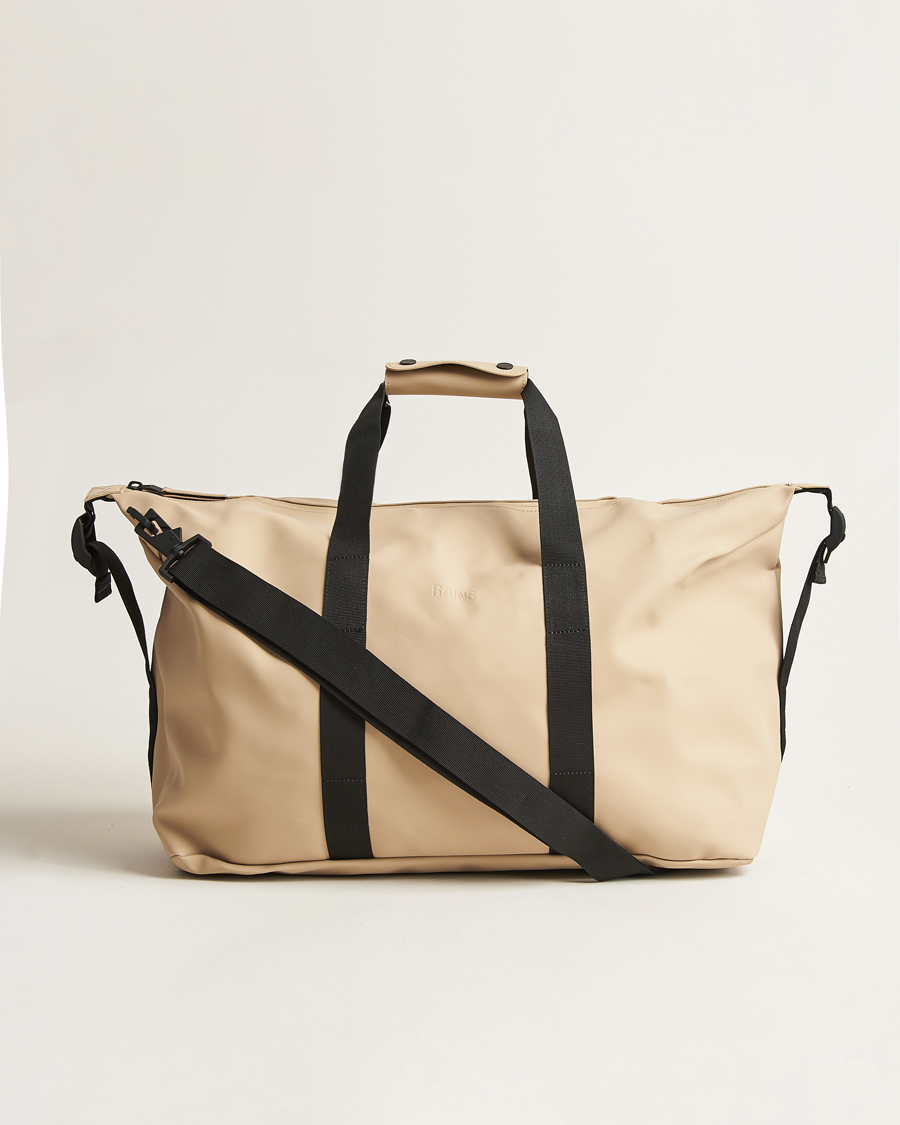 Men | RAINS Hilo Weekendbag Sand | RAINS | Hilo Weekendbag Sand
