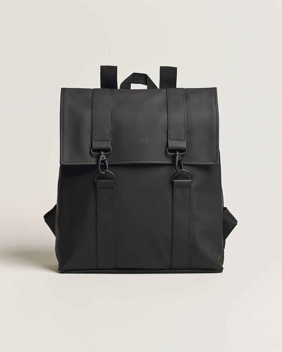Men | Bags | RAINS | Messenger Bag Black