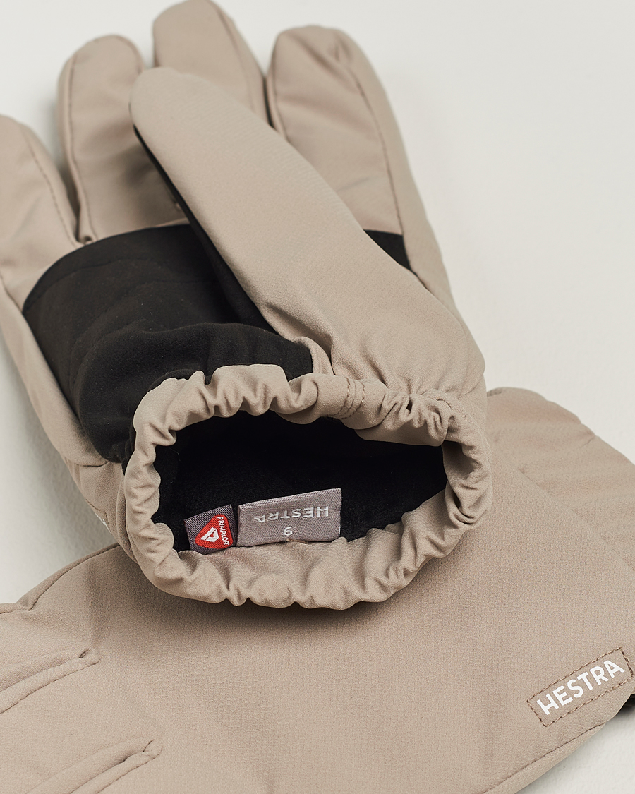 Men | Hestra Axis Primaloft Waterproof Glove Beige | Hestra | Axis Primaloft Waterproof Glove Beige