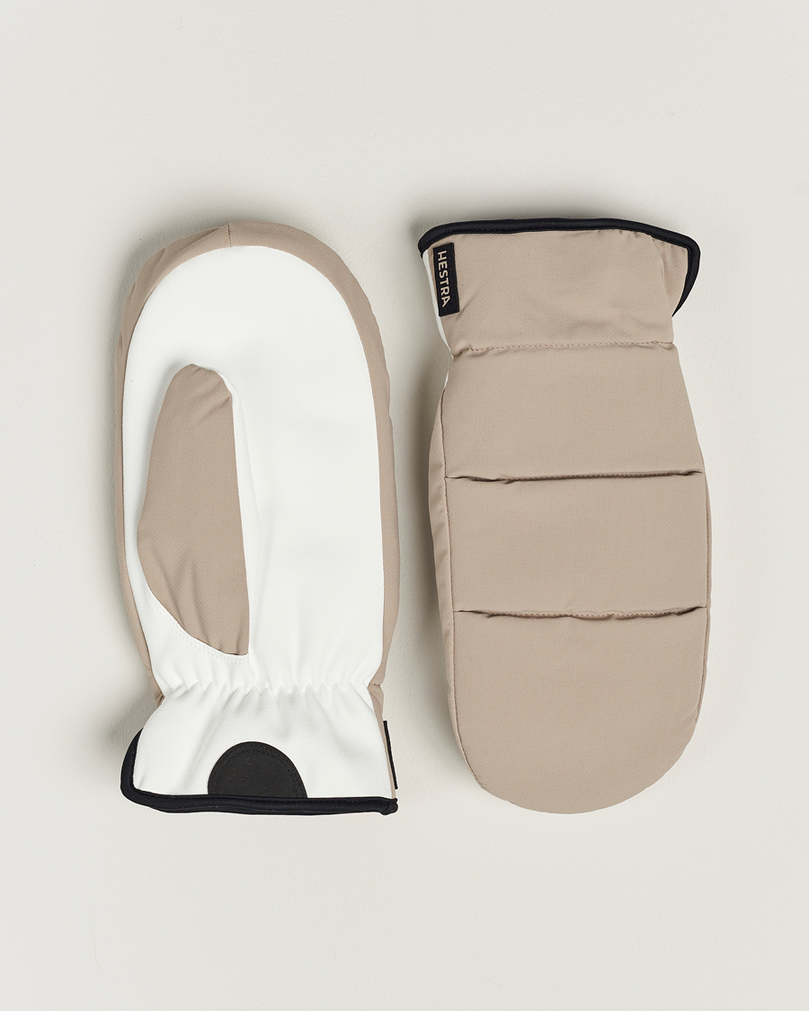 Men | Hestra Arc Mit Primaloft Waterproof Glove Beige | Hestra | Arc Mit Primaloft Waterproof Glove Beige
