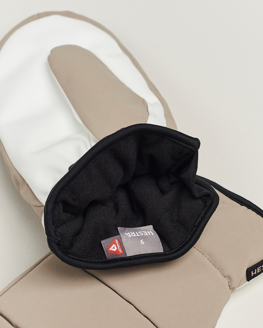 Men | Hestra Arc Mit Primaloft Waterproof Glove Beige | Hestra | Arc Mit Primaloft Waterproof Glove Beige