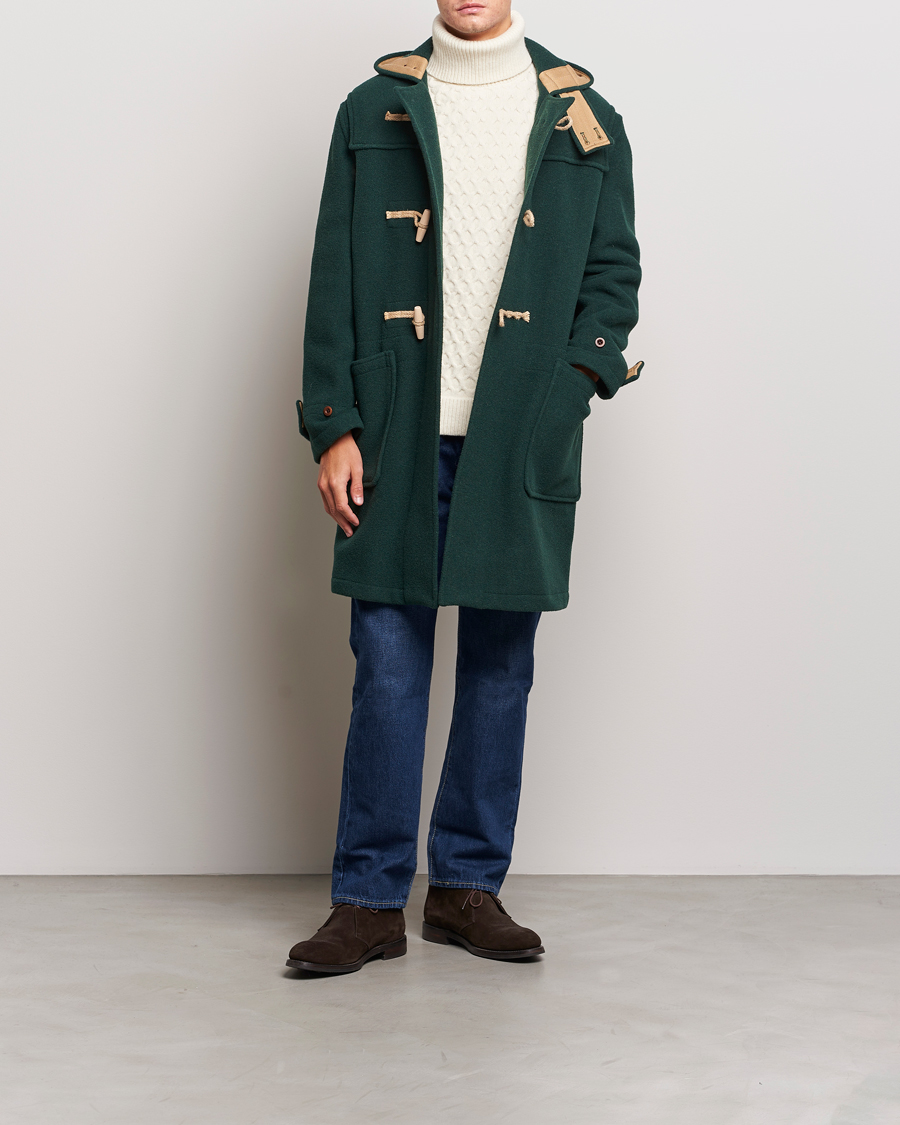 超レア☆瑛太 gloverall MONTY DUFFLE COAT green Men's Mid-Length Monty Duffle Coat Pine Green - Gloverall – Gloverall