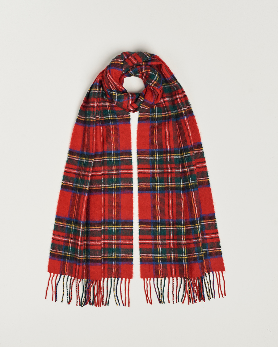 Men | Scarves | Gloverall | Lambswool Scarf Royal Stewart