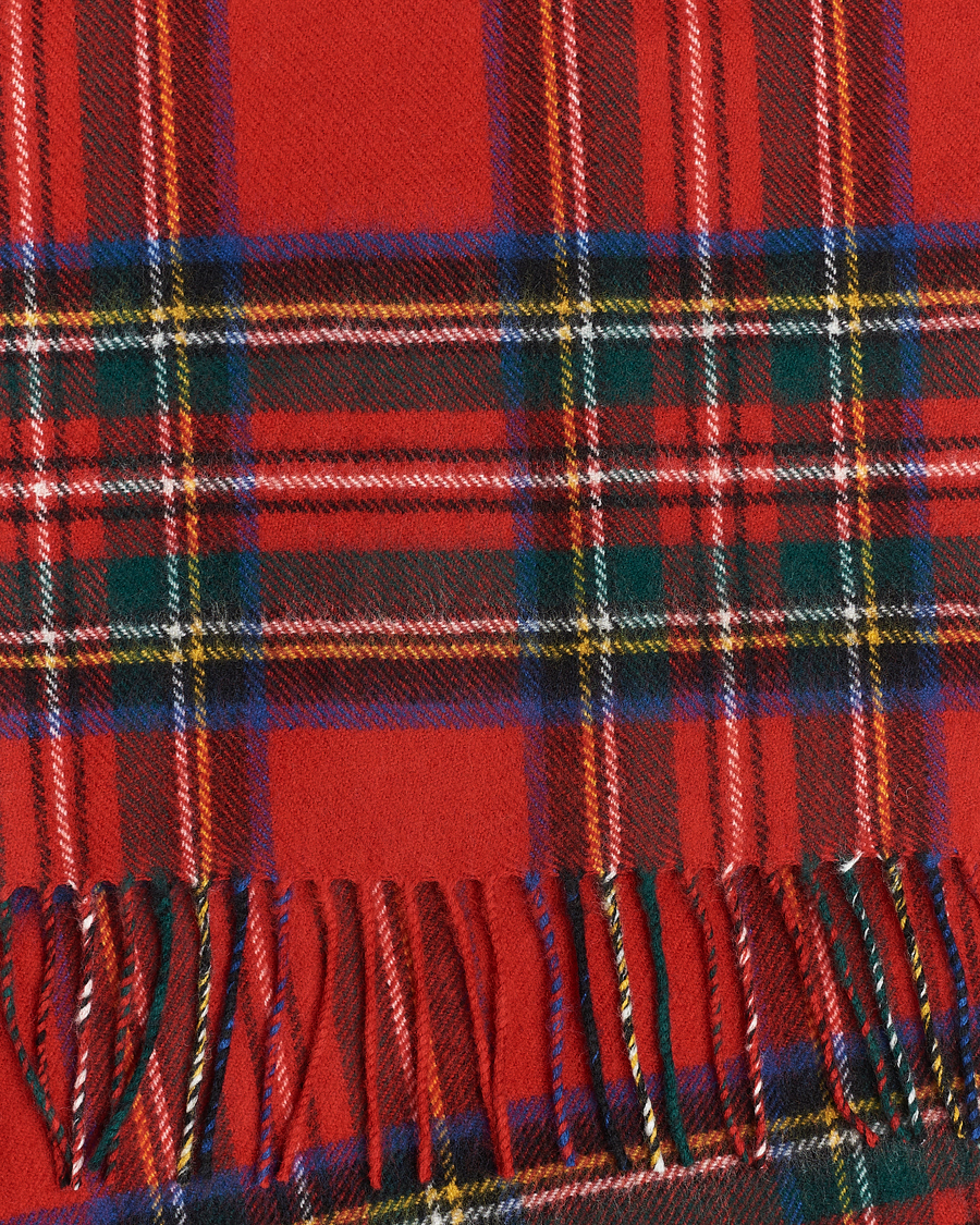 Men | Scarves | Gloverall | Lambswool Scarf Royal Stewart