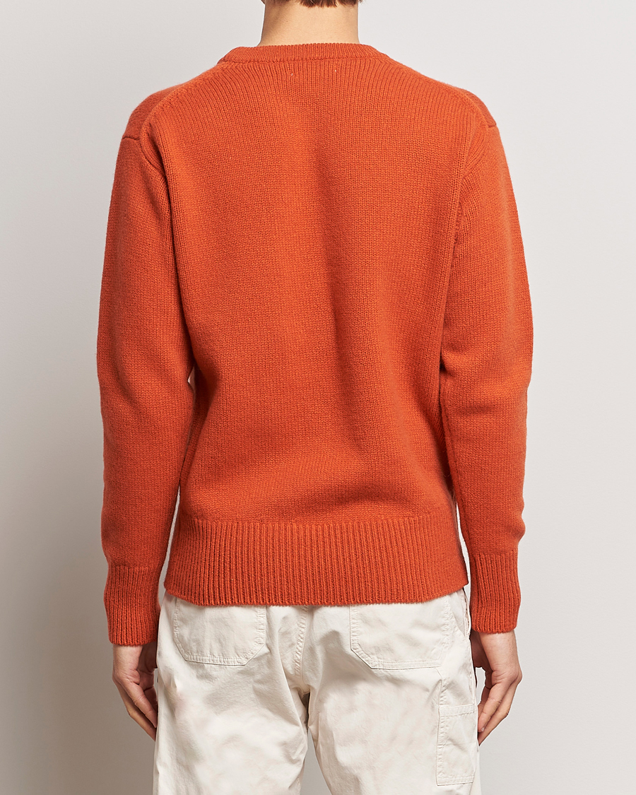 Men | Sweaters & Knitwear | Merz b. Schwanen | Cashmere/Merino Pullover Rust