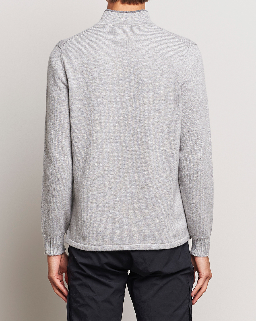 Men | Sweaters & Knitwear | SEASE | Ellen Cashmere Pullover Pearl Grey