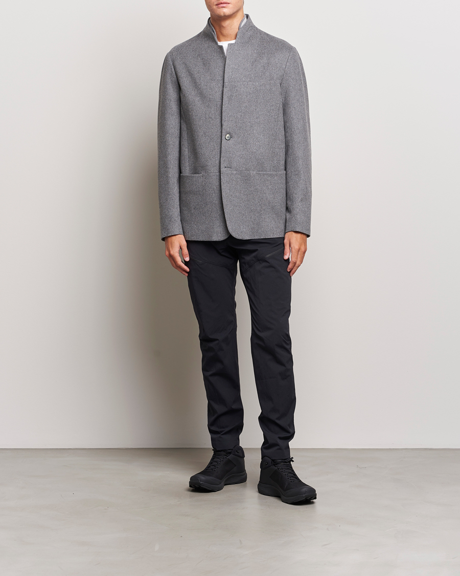 Men | Blazers | SEASE | Ellen Wool/Cashmere Blazer Light Grey