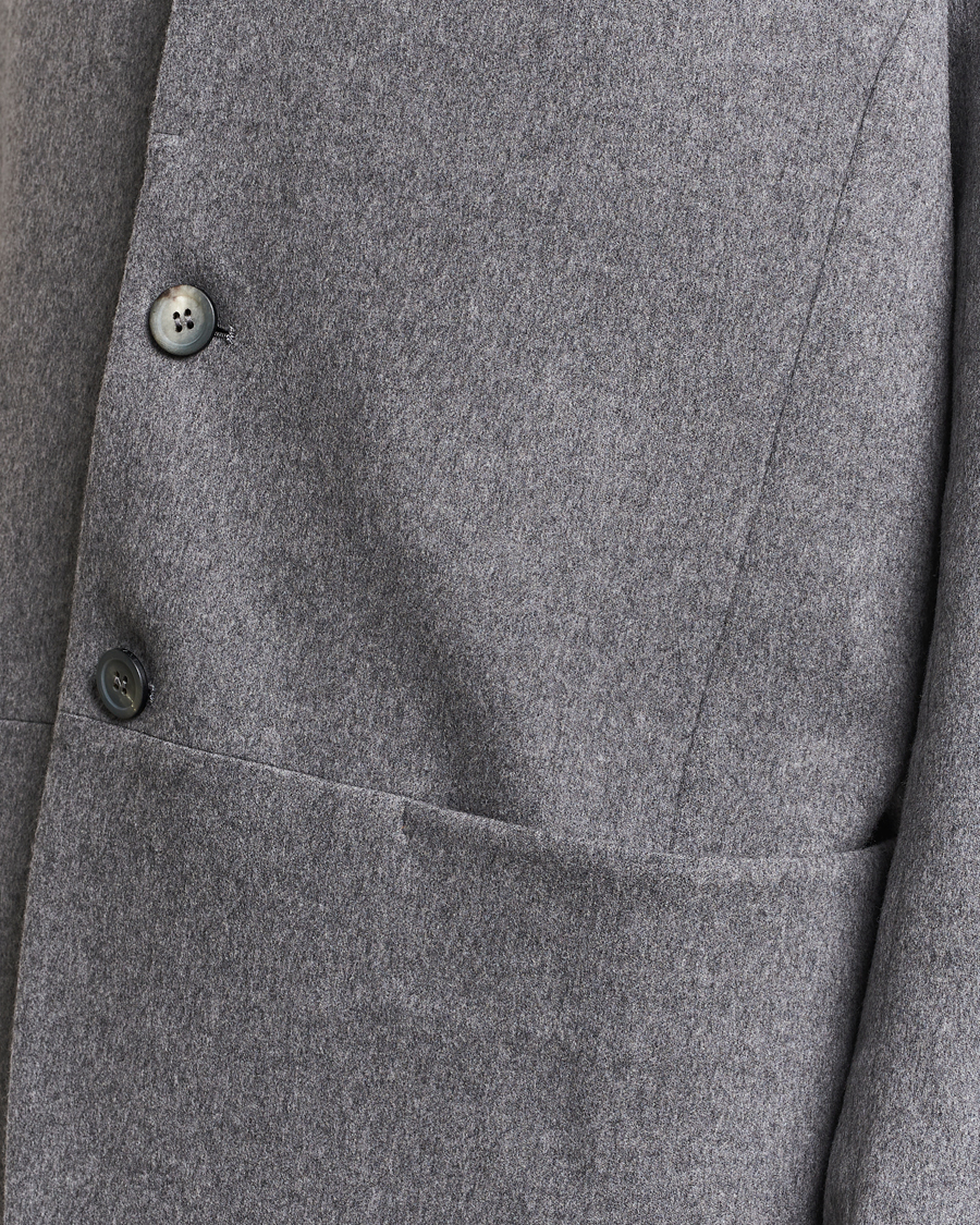 Men | Blazers | SEASE | Ellen Wool/Cashmere Blazer Light Grey