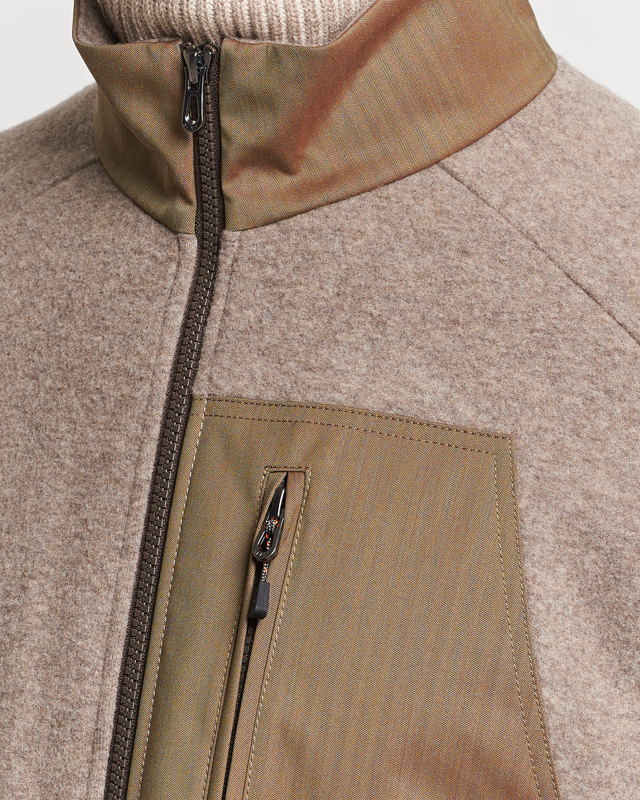Men | Coats & Jackets | SEASE | Explorer Cashmere Fleece Vest Oyster