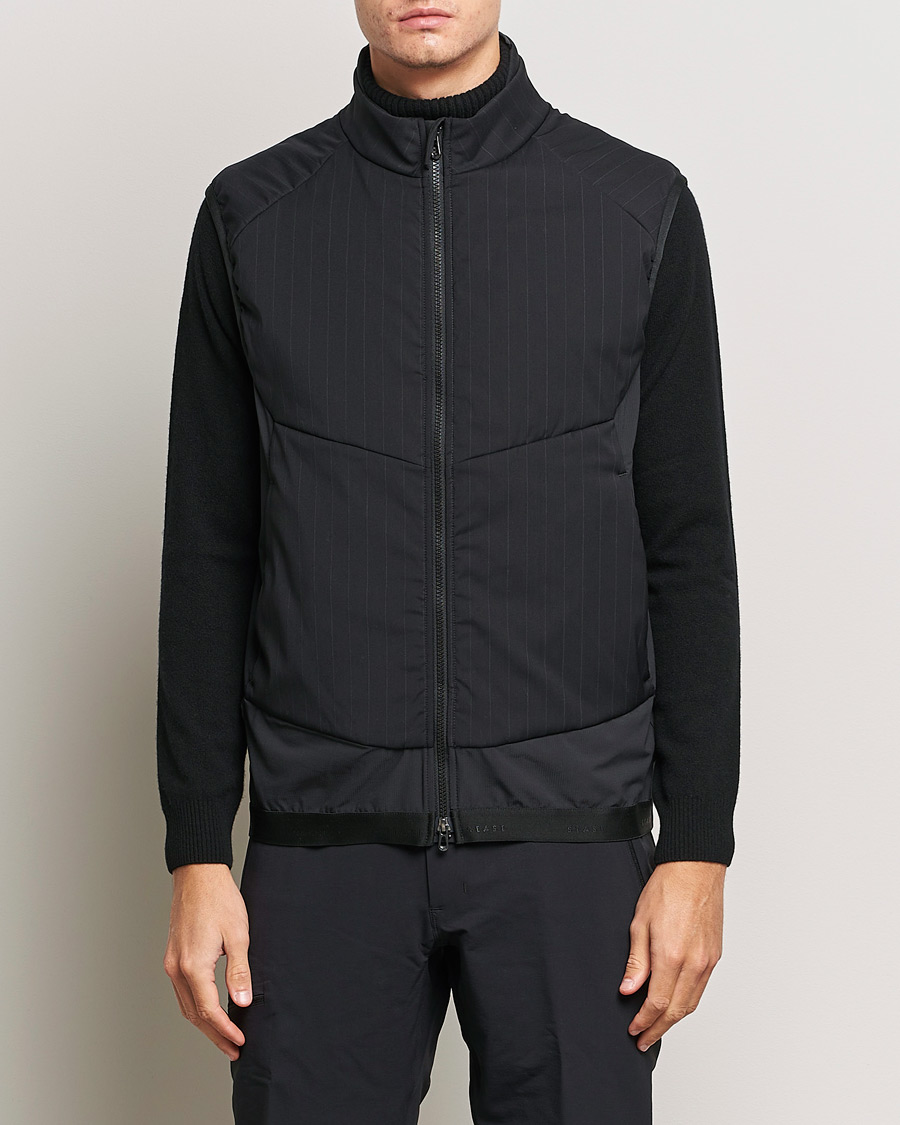Men | Coats & Jackets | SEASE | Predator Wool/Nylon Insulated Vest Black