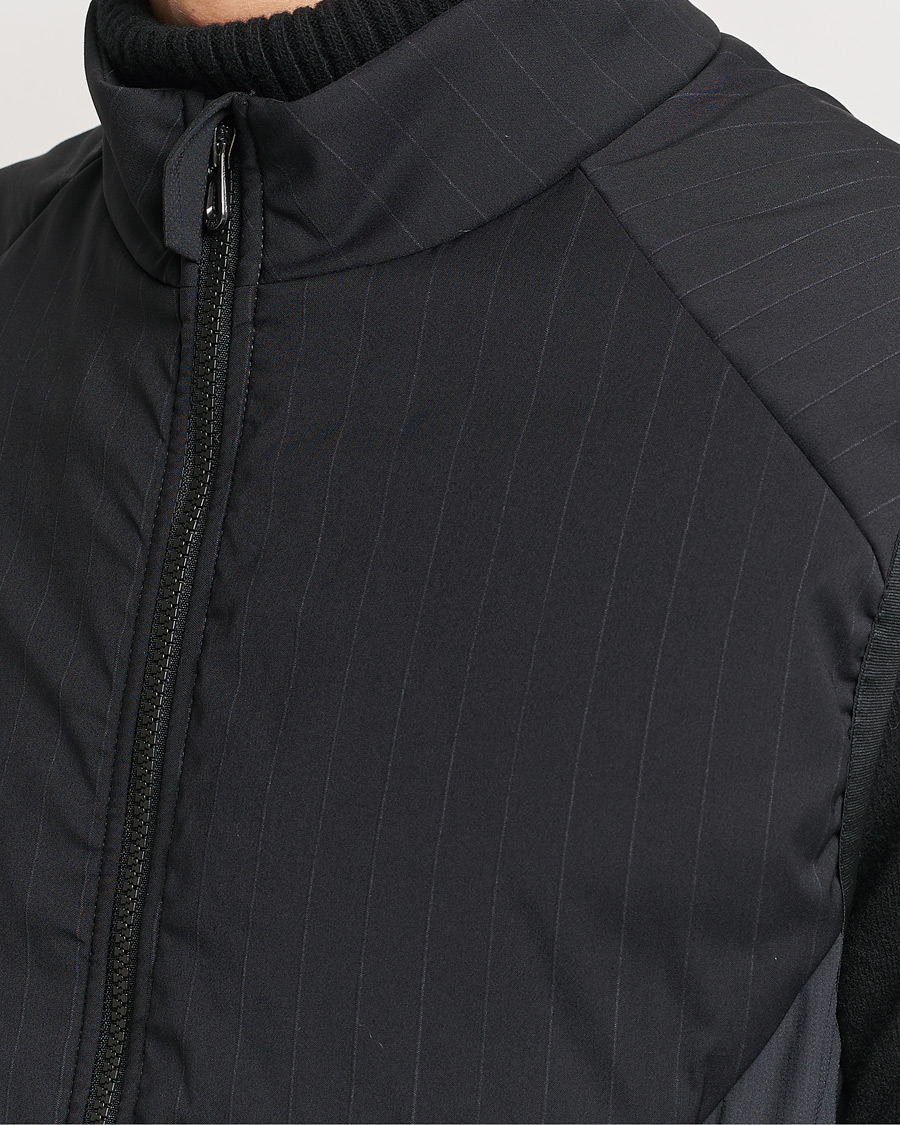 Men | Coats & Jackets | SEASE | Predator Wool/Nylon Insulated Vest Black