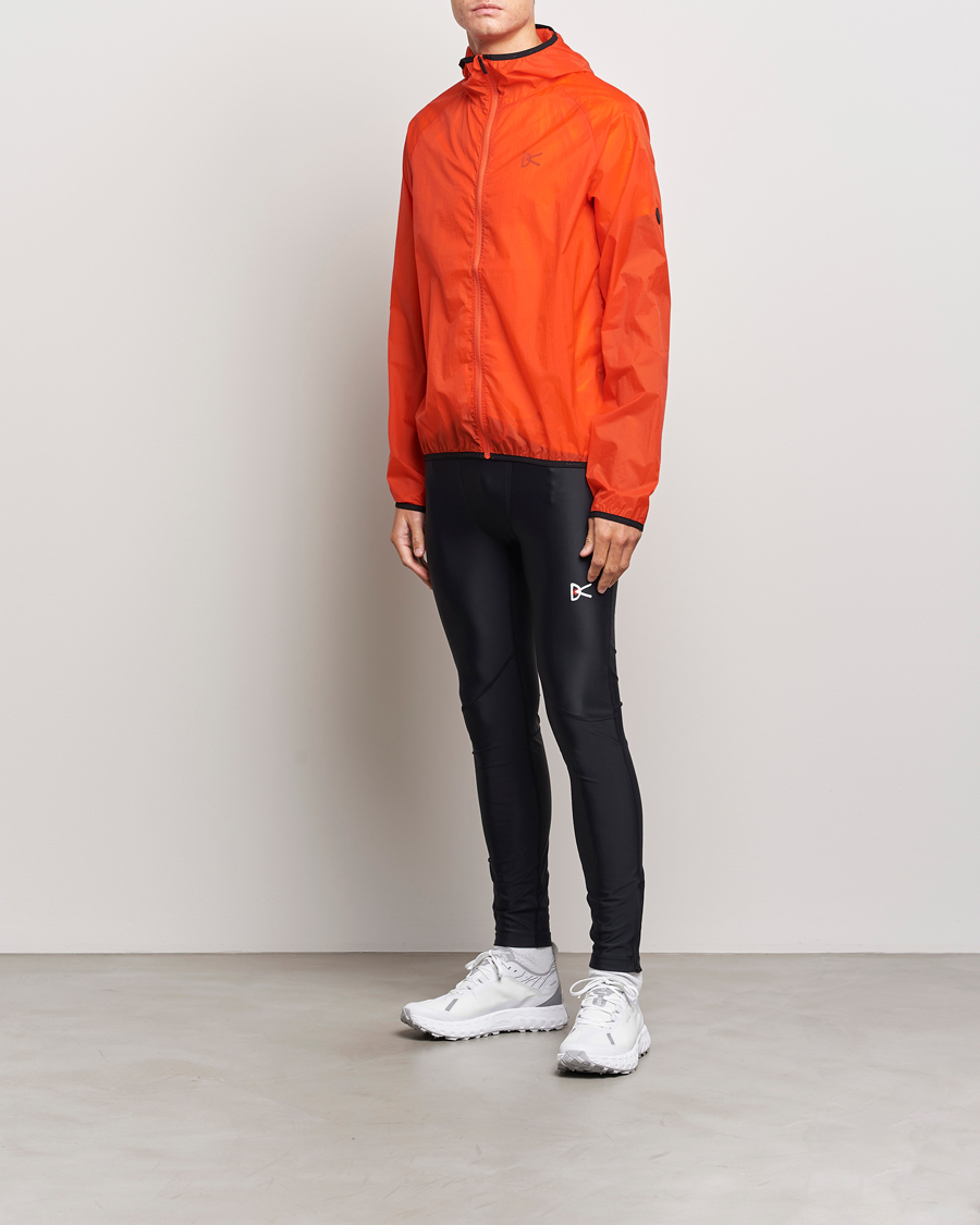 Men | Coats & Jackets | District Vision | Ultralight Packable DWR Wind Jacket Tangerine