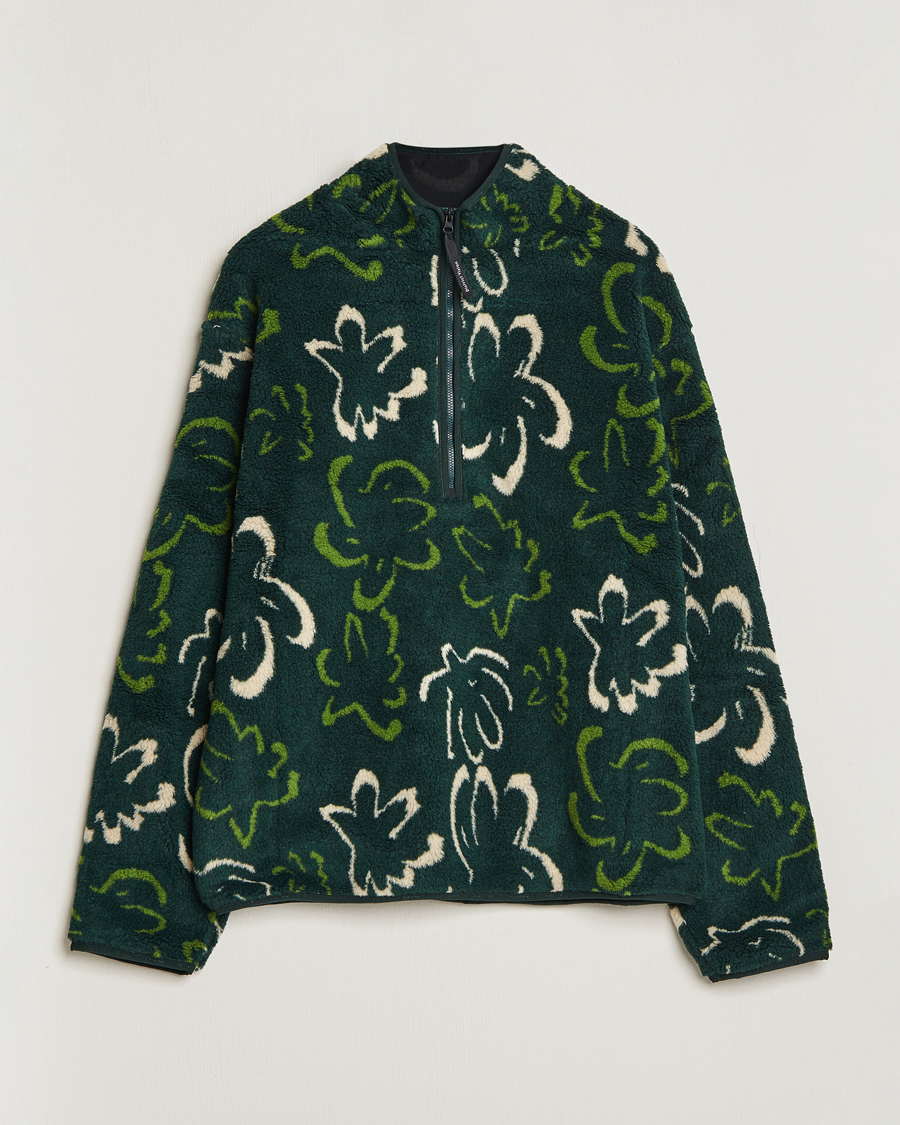Men | Sweaters & Knitwear | District Vision | Half-Zip Pile Fleece Bloom