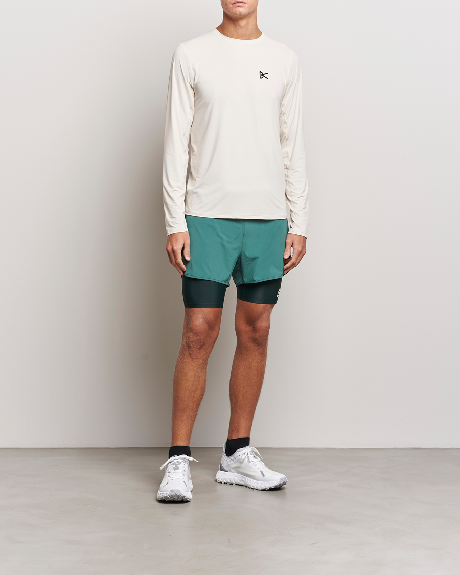 Men | Shorts | District Vision | Layered Pocketed Trail Shorts Pine