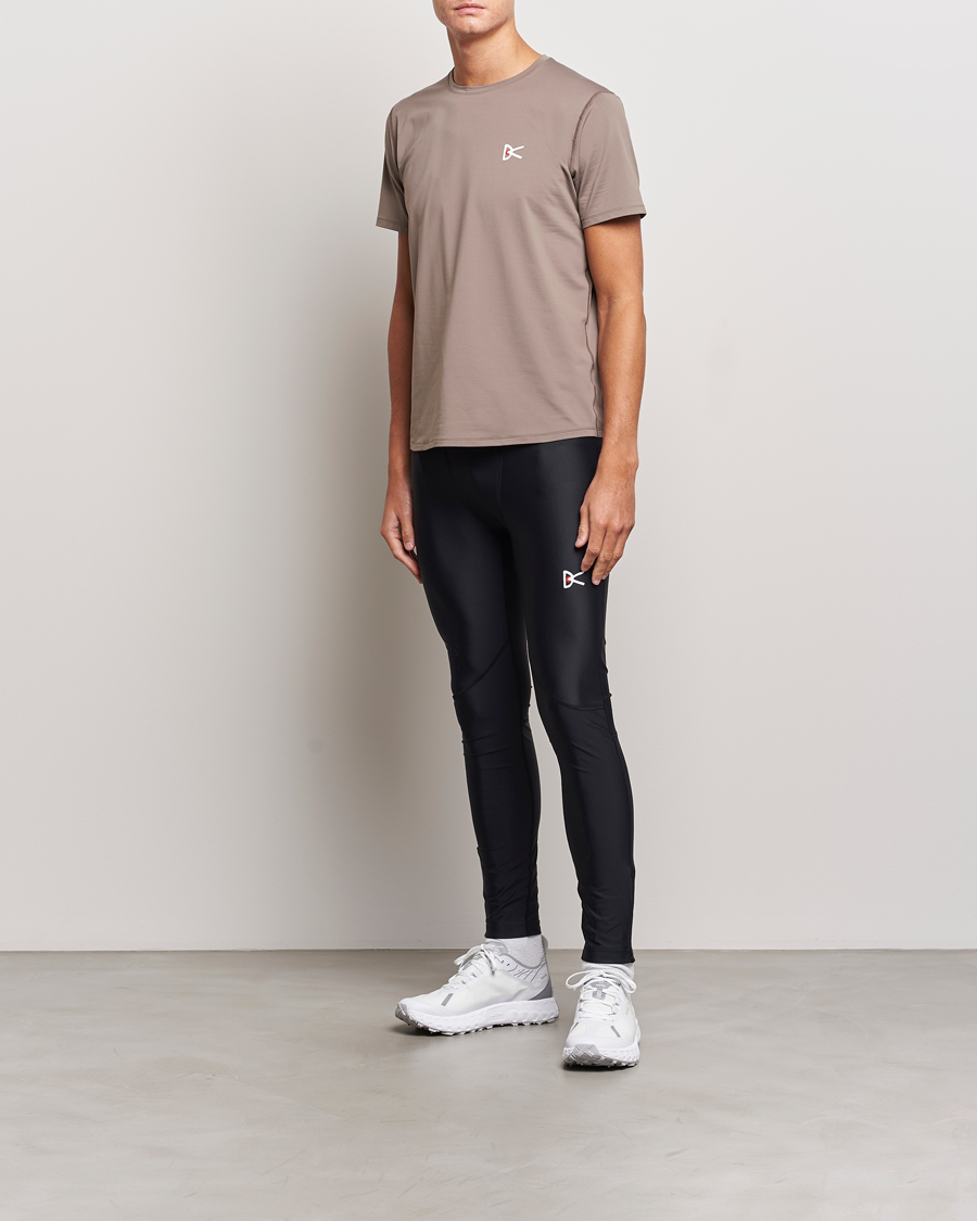 Men | Trousers | District Vision | Recycled Pocketed Tights Black